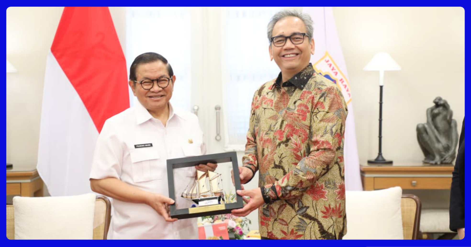 USNI Gelar Audiensi dengan Gubernur DKI Jakarta, Dukung Legacy 500 Tahun Jakarta